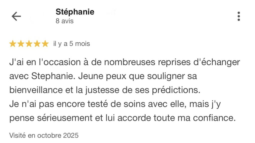 avis Stéphanie